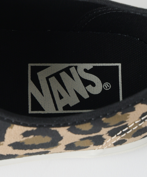 SLOBE IENA(スローブイエナ)の「VANS/ヴァンズ LEOPARD Black/Incense(スニーカー・レディース・ブラウン・24cm/24.5cm/23cm/23.5cm)」の7枚目の写真