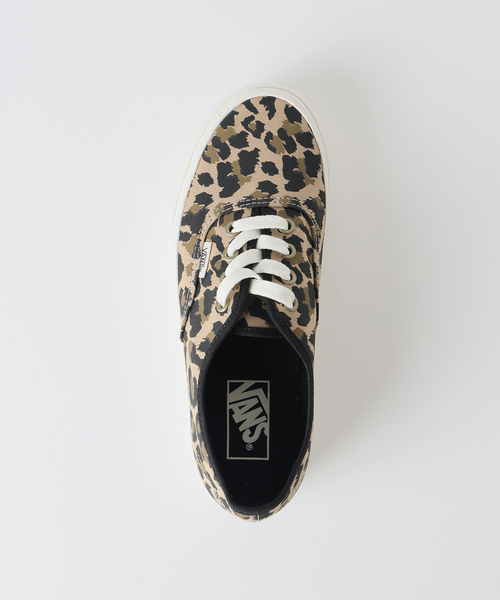 SLOBE IENA(スローブイエナ)の「VANS/ヴァンズ LEOPARD Black/Incense(スニーカー・レディース・ブラウン・24cm/24.5cm/23cm/23.5cm)」の8枚目の写真