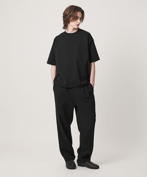 BEAUTY&YOUTH UNITED ARROWS(ビューティーアンドユースユナイテッドアローズ)の「DUAL PACK 3.0 アジャスト クルーネック Tシャツ ヨコストレッチ UVカット ウォッシャブル セットアップ対応(Tシャツ/カットソー・メンズ・ダークグレー/ブラック・XL/L/S/M)」の10枚目の写真