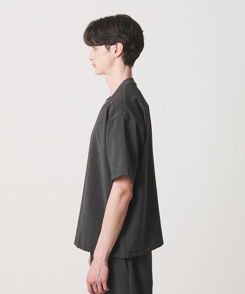 BEAUTY&YOUTH UNITED ARROWS(ビューティーアンドユースユナイテッドアローズ)の「DUAL PACK 3.0 アジャスト クルーネック Tシャツ ヨコストレッチ UVカット ウォッシャブル セットアップ対応(Tシャツ/カットソー・メンズ・ダークグレー/ブラック・XL/L/S/M)」の15枚目の写真