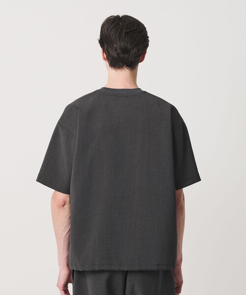 BEAUTY&YOUTH UNITED ARROWS(ビューティーアンドユースユナイテッドアローズ)の「DUAL PACK 3.0 アジャスト クルーネック Tシャツ ヨコストレッチ UVカット ウォッシャブル セットアップ対応(Tシャツ/カットソー・メンズ・ダークグレー/ブラック・XL/L/S/M)」の16枚目の写真