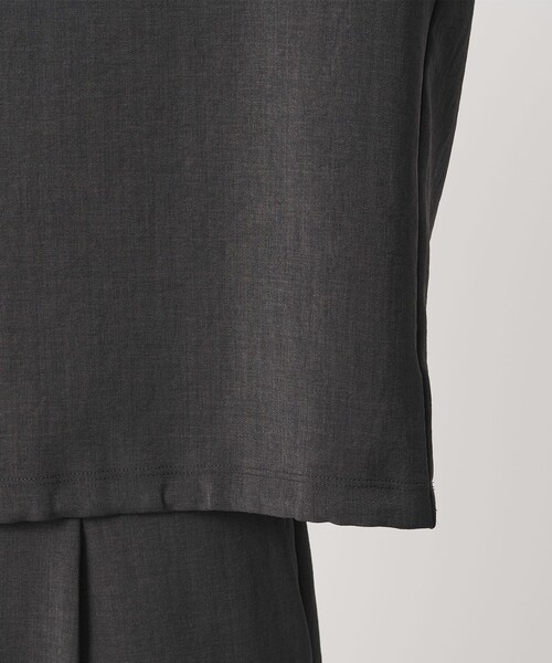 BEAUTY&YOUTH UNITED ARROWS(ビューティーアンドユースユナイテッドアローズ)の「DUAL PACK 3.0 アジャスト クルーネック Tシャツ ヨコストレッチ UVカット ウォッシャブル セットアップ対応(Tシャツ/カットソー・メンズ・ダークグレー/ブラック・XL/L/S/M)」の19枚目の写真