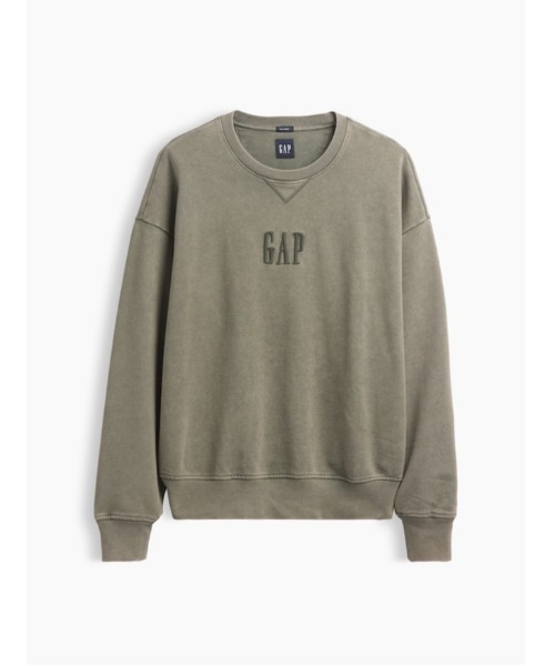 GAP(ギャップ)の「ヘビーウェイト オーバーサイズ GAPロゴ スウェットシャツ(スウェット・メンズ・ブルー/グリーン/ブラウン・XS/S/M/L/XL)」の8枚目の写真