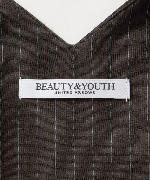 BEAUTY&YOUTH UNITED ARROWS(ビューティーアンドユースユナイテッドアローズ)の「ラインストーン ノースリーブチュニック ウォッシャブル(その他トップス・レディース・ブラック/ダークブラウン・FREE)」の10枚目の写真