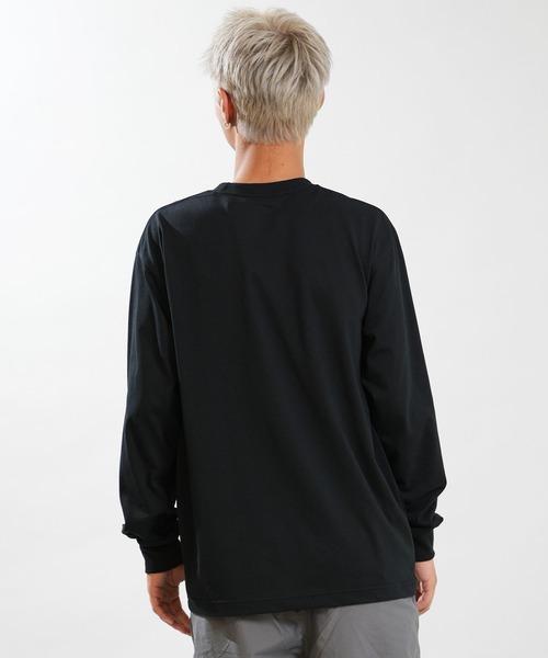 THE NORTH FACE(ザノースフェイス)の「THE NORTH FACE/ザ・ノース・フェイス L/S SQUARE LOGO T ロンT NT82534(Tシャツ/カットソー・メンズ・ホワイト/ブラック・XXL/S/M/XL/L)」の8枚目の写真