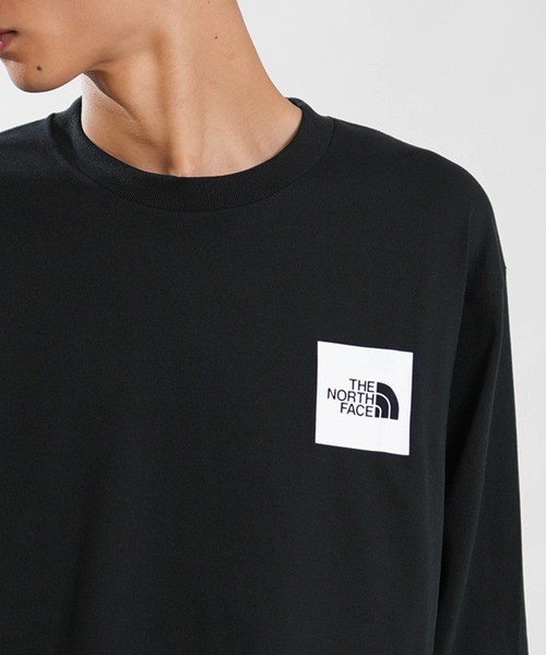 THE NORTH FACE(ザノースフェイス)の「THE NORTH FACE/ザ・ノース・フェイス L/S SQUARE LOGO T ロンT NT82534(Tシャツ/カットソー・メンズ・ホワイト/ブラック・XXL/S/M/XL/L)」の13枚目の写真