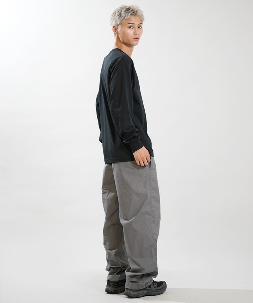 THE NORTH FACE(ザノースフェイス)の「THE NORTH FACE/ザ・ノース・フェイス L/S SQUARE LOGO T ロンT NT82534(Tシャツ/カットソー・メンズ・ホワイト/ブラック・XXL/S/M/XL/L)」の10枚目の写真
