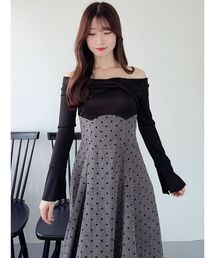 dazzlin（ダズリン）の「ツイストコルセットワンピース（ワンピース）」