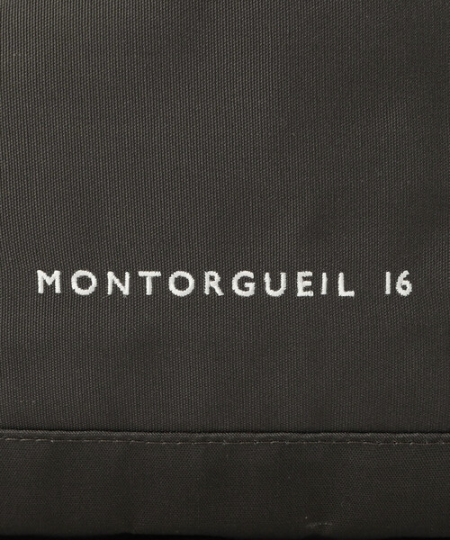 DANTON(ダントン)の「MONTORGUEIL - Canvas Marche Bag(トートバッグ・レディース・オレンジ/アイボリー/チャコール/ブラウン系その他/ブラック・-)」の13枚目の写真