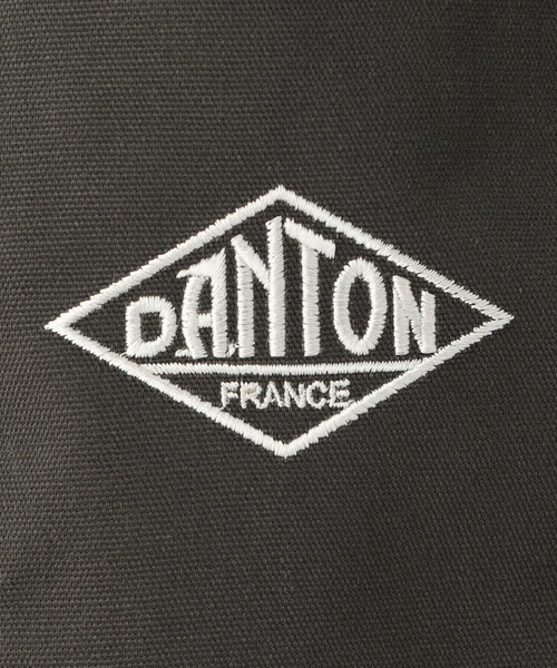 DANTON(ダントン)の「MONTORGUEIL - Canvas Marche Bag(トートバッグ・レディース・オレンジ/アイボリー/チャコール/ブラウン系その他/ブラック・-)」の14枚目の写真