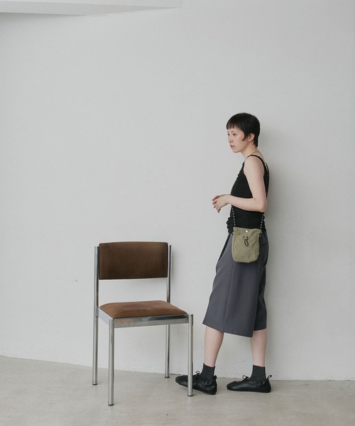 ad thie(アドティエ)の「ナイロン ミニ サコッシュ ショルダー バッグ(ショルダーバッグ・レディース・ライトイエロー/カーキ/ブラック/ライトブルー・FREE)」の11枚目の写真