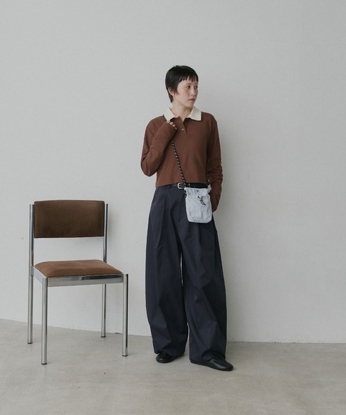 ad thie(アドティエ)の「ナイロン ミニ サコッシュ ショルダー バッグ(ショルダーバッグ・レディース・ライトイエロー/カーキ/ブラック/ライトブルー・FREE)」の15枚目の写真