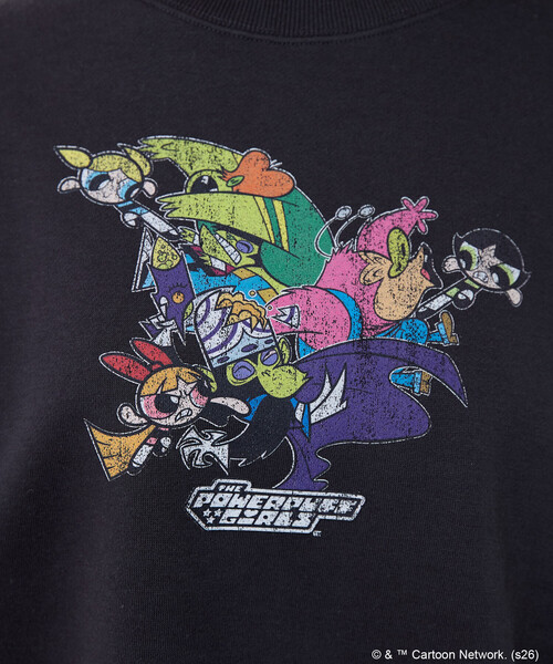 PUBLUX(パブリュクス)の「PUBLUX/パブリュクス 【THE POWERPUFF GIRLS】パワーパフ ガールズ フロントアート スウェット 限定展開(スウェット・レディース・チャコールグレー/ライトグレー・フリ-)」の20枚目の写真