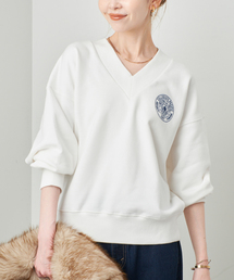 Collegiate Pacific（カレッジエイトパシフィック）の「COLLEGIATE PACIFIC SLOBE別注 Vネックスウェット 【洗濯機使用可能】（スウェット）」
