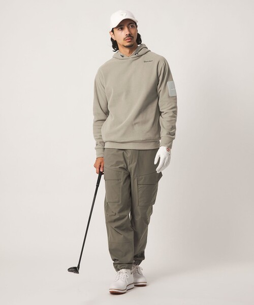 TaylorMade(テーラーメイド)の「【別注】<TaylorMade×UNITED ARROWS> ユニセックス プルオーバー パーカー(パーカー・メンズ・オリーブ/ベージュ/ネイビー・M/S/XL/L)」の9枚目の写真