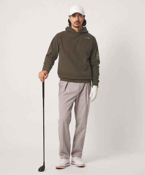 TaylorMade(テーラーメイド)の「【別注】<TaylorMade×UNITED ARROWS> ユニセックス プルオーバー パーカー(パーカー・メンズ・オリーブ/ベージュ/ネイビー・M/S/XL/L)」の17枚目の写真