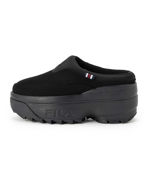 FILA(フィラ)の「FILA DISRUPTOR WEDGE MOC(フィラ ディスラプター ウェッジ モック)(スニーカー・レディース・ブラウン系/Black/ブラック系・23cm/23.5cm/24cm/24.5cm/25cm)」の4枚目の写真