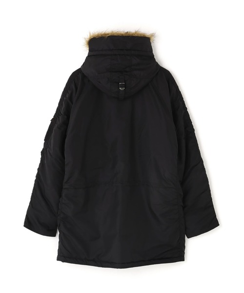 Alpha Industries(アルファインダストリーズ)の「ALPHA-N-3B・RELAXED FIT PARKA【OXFORD】(その他アウター・メンズ・カーキ/ブラック・XL/L/M)」の4枚目の写真