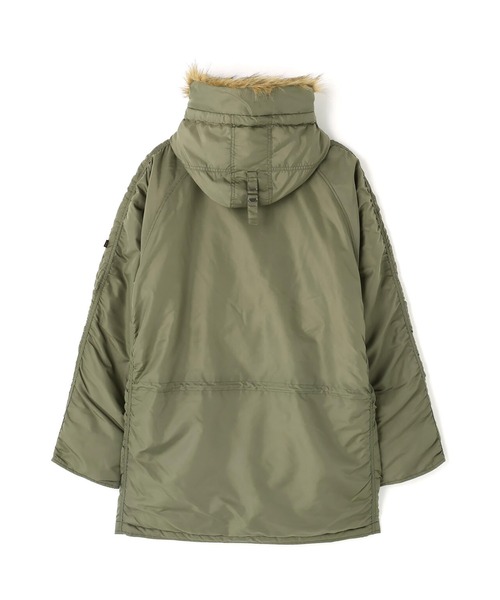 Alpha Industries(アルファインダストリーズ)の「ALPHA-N-3B・RELAXED FIT PARKA【OXFORD】(その他アウター・メンズ・カーキ/ブラック・XL/L/M)」の7枚目の写真