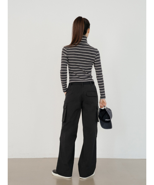 NITINA(ニティナ)の「オーバーサイズビッグポケットパンツ BK(その他パンツ・レディース・ブラック・SMALL/MEDIUM)」の5枚目の写真