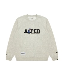 AAPER "Ice hockey" CREW NECK SWEAT
