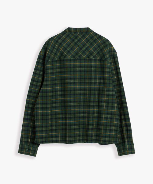tommy jeans(トミー ジーンズ)の「ボクシーワッフルシャツ(シャツ/ブラウス・メンズ・ブラック系その他5/グリーン系2・MEDIUM/LARGE)」の8枚目の写真