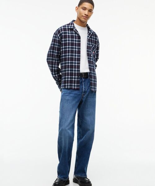 tommy jeans(トミー ジーンズ)の「ボクシーワッフルシャツ(シャツ/ブラウス・メンズ・ブラック系その他5/グリーン系2・MEDIUM/LARGE)」の9枚目の写真