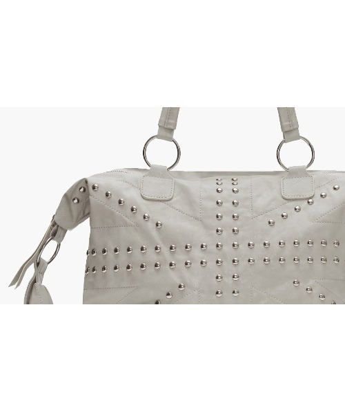 A'GEM/9 × .kom 『DEFGARMENTS/デフガーメンツ』METAL STUD TOTE BAG