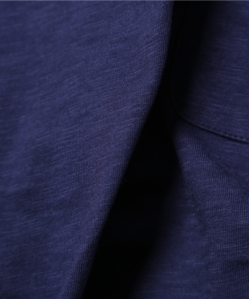 WEGO（ウィゴー）の「WEGO/スラブVネックポケットTシャツ（Tシャツ/カットソー・メンズ・ホワイト/ネイビー/オレンジ/カーキ・SMALL/LARGE/MEDIUM）」の10枚目の写真