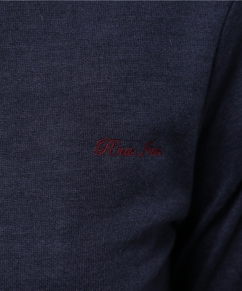 RNA（アールエヌエー）の「M0588 レースコンビカーディガン（カーディガン/ボレロ・レディース・ネイビー/杢グレー/グレイッシュブルー・MEDIUM）」の4枚目の写真