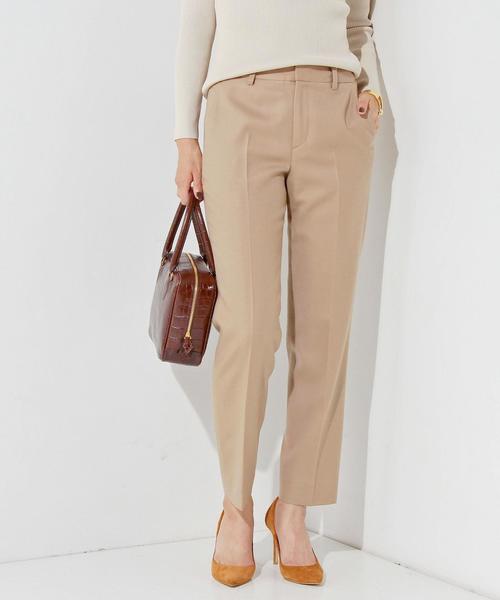 UNITED ARROWS(ユナイテッドアローズ)の「○UBBT W/PU サキソニー スリム パンツ◆(その他パンツ・レディース・オフホワイト/ベージュ/ネイビー/ブラック/グレー・40/38/34/36)」の4枚目の写真