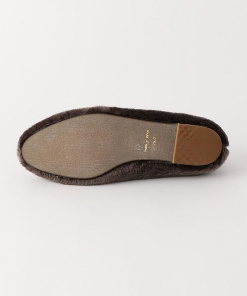 Boisson Chocolat（ボワソンショコラ）の「BBC　FFﾌﾟﾚｰﾝｵﾍﾟﾗﾌﾗｯﾄ○（その他シューズ・レディース・オフホワイト/ダークグレー・23cm/25cm/24cm/23.5cm/22cm/22.5cm/24.5cm）」の10枚目の写真