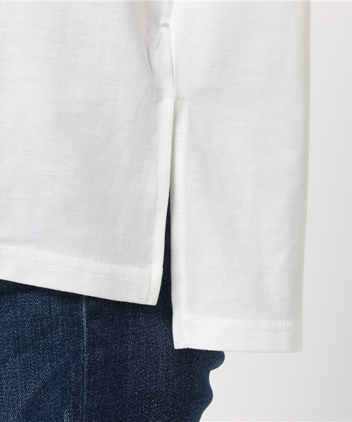 チチカカ(チチカカ)の「アフリカンフェザー Tシャツ(Tシャツ/カットソー・レディース・その他1/グレー/カラフル・FREE)」の8枚目の写真