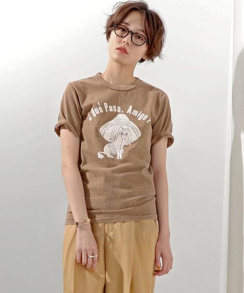 ユナイテッドアローズ 購入 ミクスタ MIXTA Tシャツ ベージュ UNITED ARROWS（ユナイテッドアローズ）の「＜MIXTA（ミクスタ