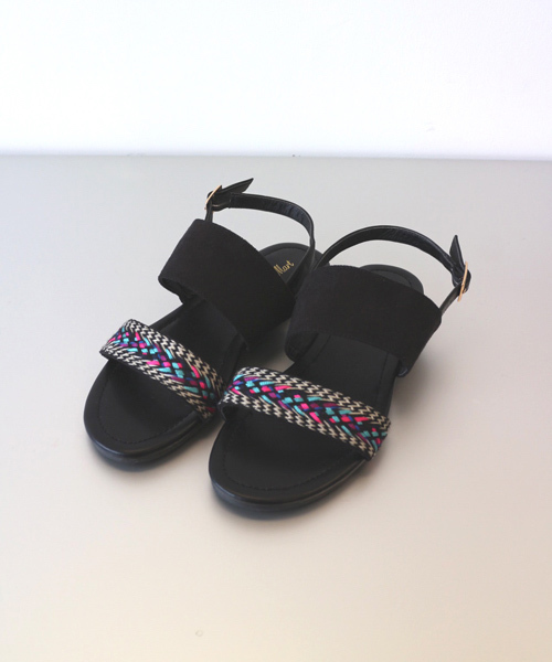 FREE'S MART（フリーズマート）の「◆エスニックサンダル（サンダル・レディース・ネイビー/ブラック・LARGE/MEDIUM）」の7枚目の写真