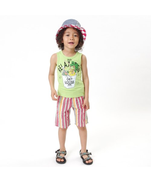 BREEZE(ブリーズ)の「2柄4色ハーフパンツ 5分丈(その他パンツ・キッズ・イエロー/ブルー/レッド/グリーン・140/100/120/95/130/90/110/80)」の14枚目の写真