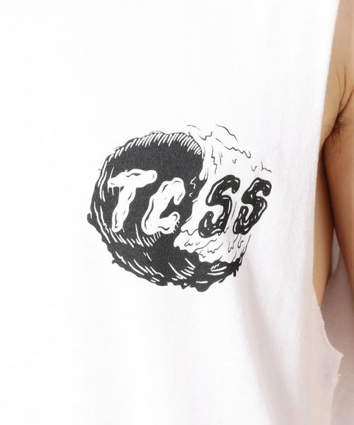 TCSS（ティーシーエスエス）の「＜TCSS＞ MISFITS MUSCLE NS/タンクトップ ◆（タンクトップ・メンズ・ホワイト・LARGE/MEDIUM）」の4枚目の写真