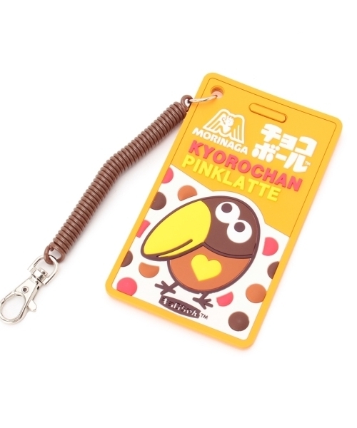 Pink Latte ピンクラテ の キョロちゃん ラバーパスケース 名刺入れ Wear