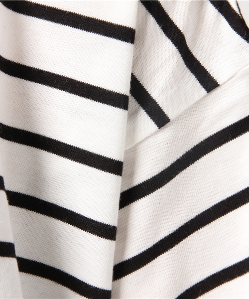 WEGO（ウィゴー）の「WEGO/SILKCOTTONハイネック5分袖カットソー（Tシャツ/カットソー・レディース・ブラック/カーキ/ターコイズブルー/マスタード/ワイン/ホワイト系その他5/ブラウン・LARGE/MEDIUM）」の14枚目の写真