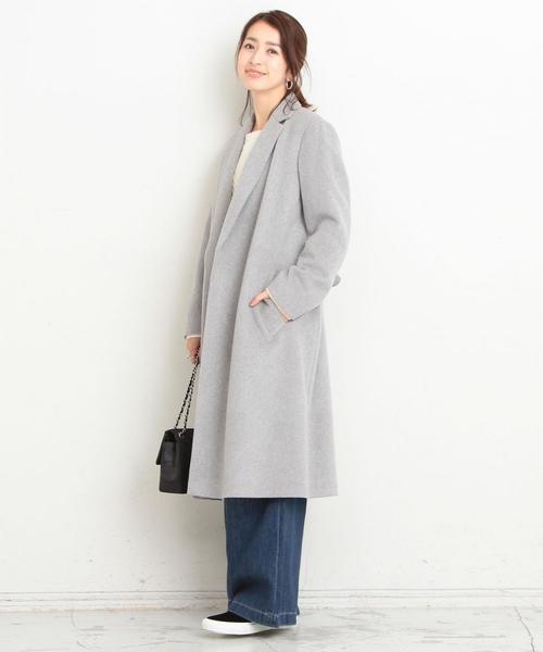 BEAUTY&YOUTH UNITED ARROWS（ビューティーアンドユースユナイテッドアローズ）の「BY∴ ビーバーミドルガウンコート ◆（その他アウター・レディース・ダークグレー/オリーブ/グレー・MEDIUM/SMALL）」の21枚目の写真