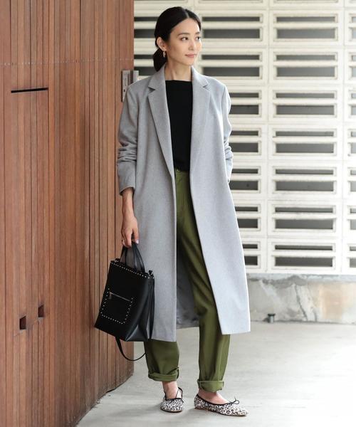 BEAUTY&YOUTH UNITED ARROWS（ビューティーアンドユースユナイテッドアローズ）の「BY∴ ビーバーミドルガウンコート ◆（その他アウター・レディース・ダークグレー/オリーブ/グレー・MEDIUM/SMALL）」の15枚目の写真