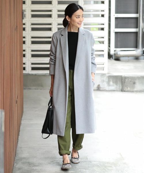 BEAUTY&YOUTH UNITED ARROWS（ビューティーアンドユースユナイテッドアローズ）の「BY∴ ビーバーミドルガウンコート ◆（その他アウター・レディース・ダークグレー/オリーブ/グレー・MEDIUM/SMALL）」の16枚目の写真