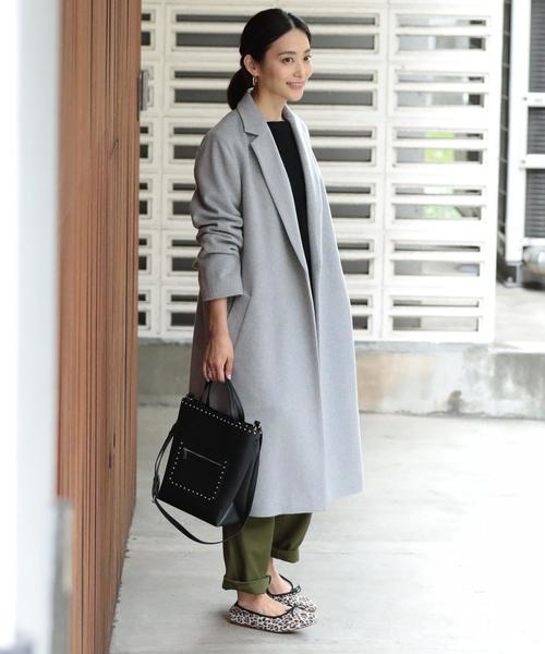 BEAUTY&YOUTH UNITED ARROWS（ビューティーアンドユースユナイテッドアローズ）の「BY∴ ビーバーミドルガウンコート ◆（その他アウター・レディース・ダークグレー/オリーブ/グレー・MEDIUM/SMALL）」の17枚目の写真