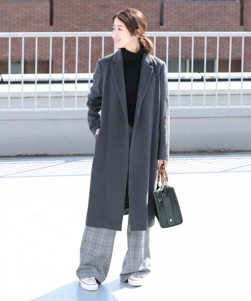 BEAUTY&YOUTH UNITED ARROWS（ビューティーアンドユースユナイテッドアローズ）の「BY∴ ビーバーミドルガウンコート ◆（その他アウター・レディース・ダークグレー/オリーブ/グレー・MEDIUM/SMALL）」の18枚目の写真