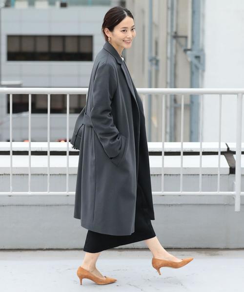 BEAUTY&YOUTH UNITED ARROWS（ビューティーアンドユースユナイテッドアローズ）の「BY∴ ビーバーミドルガウンコート ◆（その他アウター・レディース・ダークグレー/オリーブ/グレー・MEDIUM/SMALL）」の19枚目の写真