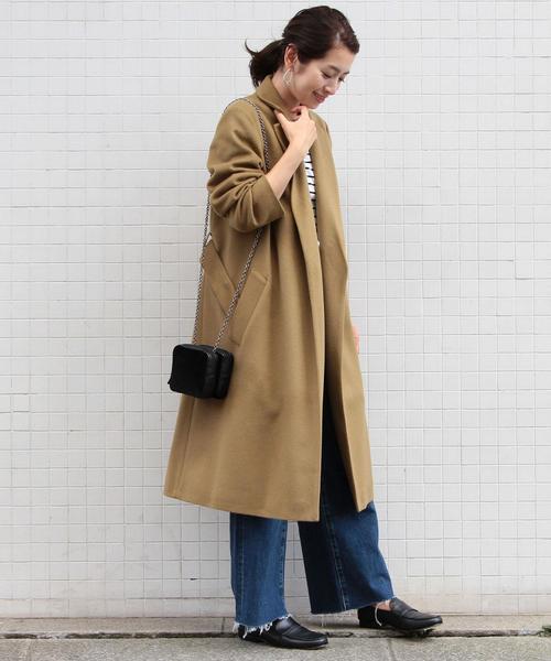 BEAUTY&YOUTH UNITED ARROWS（ビューティーアンドユースユナイテッドアローズ）の「BY∴ ビーバーミドルガウンコート ◆（その他アウター・レディース・ダークグレー/オリーブ/グレー・MEDIUM/SMALL）」の10枚目の写真