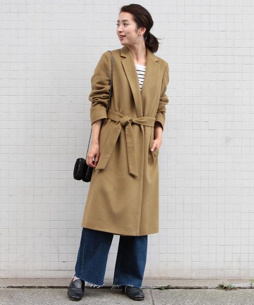 BEAUTY&YOUTH UNITED ARROWS（ビューティーアンドユースユナイテッドアローズ）の「BY∴ ビーバーミドルガウンコート ◆（その他アウター・レディース・ダークグレー/オリーブ/グレー・MEDIUM/SMALL）」の11枚目の写真