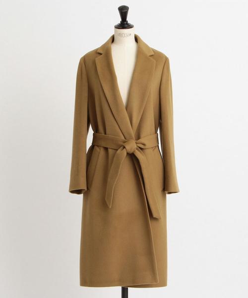 BEAUTY&YOUTH UNITED ARROWS（ビューティーアンドユースユナイテッドアローズ）の「BY∴ ビーバーミドルガウンコート ◆（その他アウター・レディース・ダークグレー/オリーブ/グレー・MEDIUM/SMALL）」の12枚目の写真