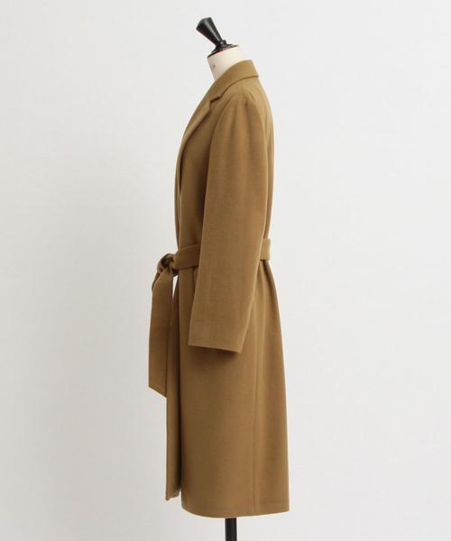 BEAUTY&YOUTH UNITED ARROWS（ビューティーアンドユースユナイテッドアローズ）の「BY∴ ビーバーミドルガウンコート ◆（その他アウター・レディース・ダークグレー/オリーブ/グレー・MEDIUM/SMALL）」の13枚目の写真