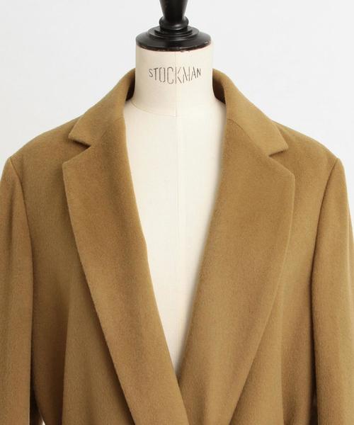 BEAUTY&YOUTH UNITED ARROWS（ビューティーアンドユースユナイテッドアローズ）の「BY∴ ビーバーミドルガウンコート ◆（その他アウター・レディース・ダークグレー/オリーブ/グレー・MEDIUM/SMALL）」の5枚目の写真